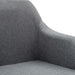 Scaun de birou pivotant, gri deschis, material textil - WALTI WALTI