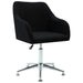 Scaun de birou pivotant, negru, material textil - WALTI WALTI