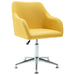 Scaun de birou pivotant, galben, material textil - WALTI WALTI