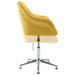 Scaun de birou pivotant, galben, material textil - WALTI WALTI