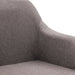 Scaun de birou pivotant, gri taupe, material textil - WALTI WALTI