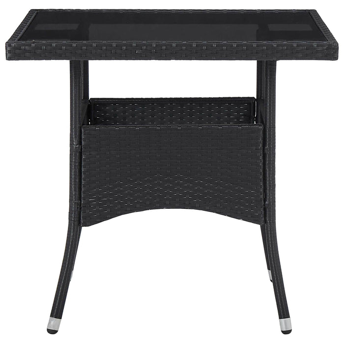 Set de Mobilier 5 pcs Negru - WALTI WALTI