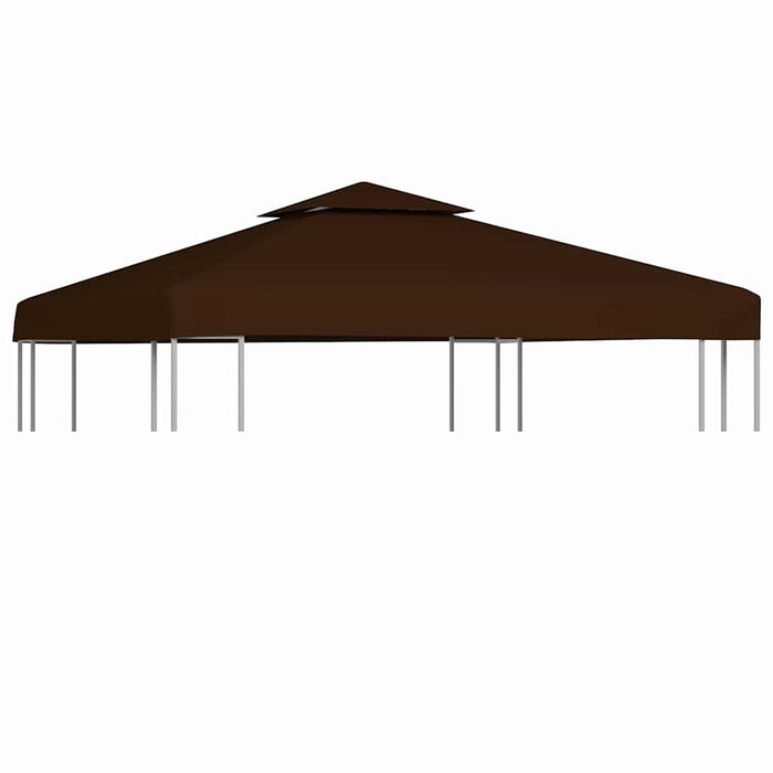 Acoperiș de pavilion, 2 niveluri, maro, 3x3 m, 310 g/m² - WALTI WALTI