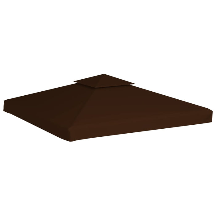 Acoperiș de pavilion, 2 niveluri, maro, 3x3 m, 310 g/m² - WALTI WALTI