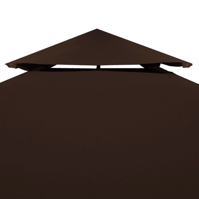 Acoperiș de pavilion, 2 niveluri, maro, 3x3 m, 310 g/m² - WALTI WALTI