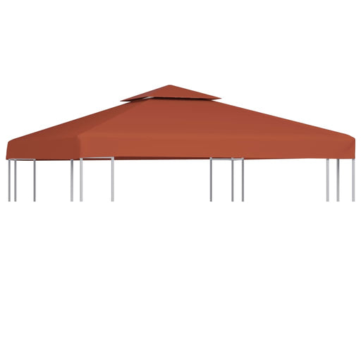 Acoperiș de pavilion, 2 niveluri, cărămiziu, 3x3 m, 310 g/m² - WALTI WALTI