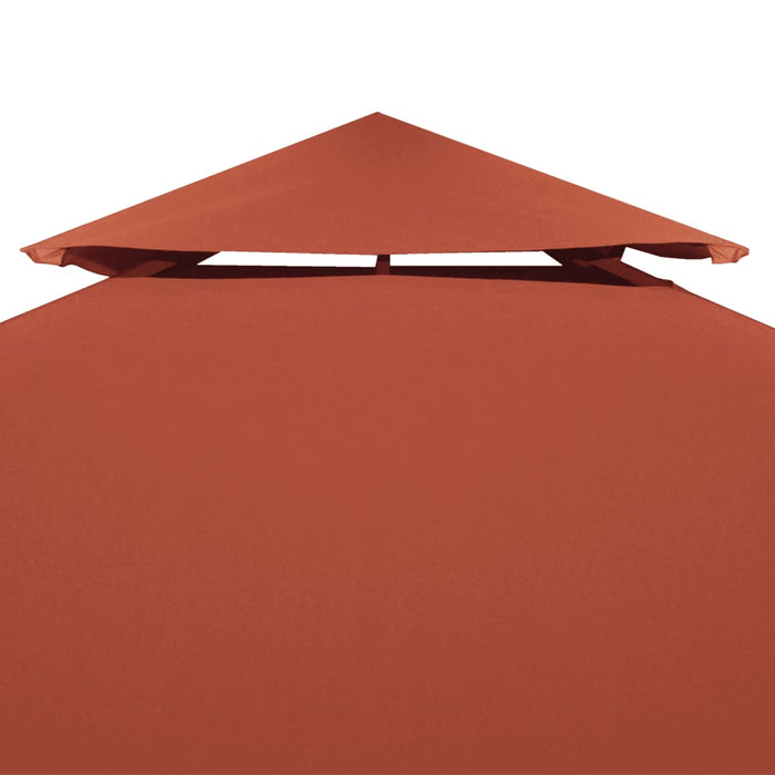 Acoperiș de pavilion, 2 niveluri, cărămiziu, 3x3 m, 310 g/m² - WALTI WALTI
