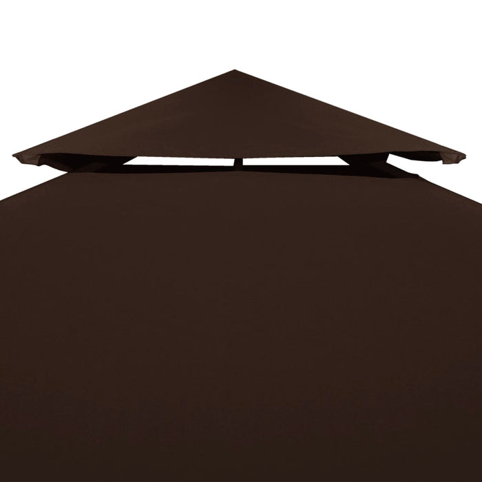 Acoperiș de pavilion, 2 niveluri, maro, 4x3 m, 310 g/m² WALTI