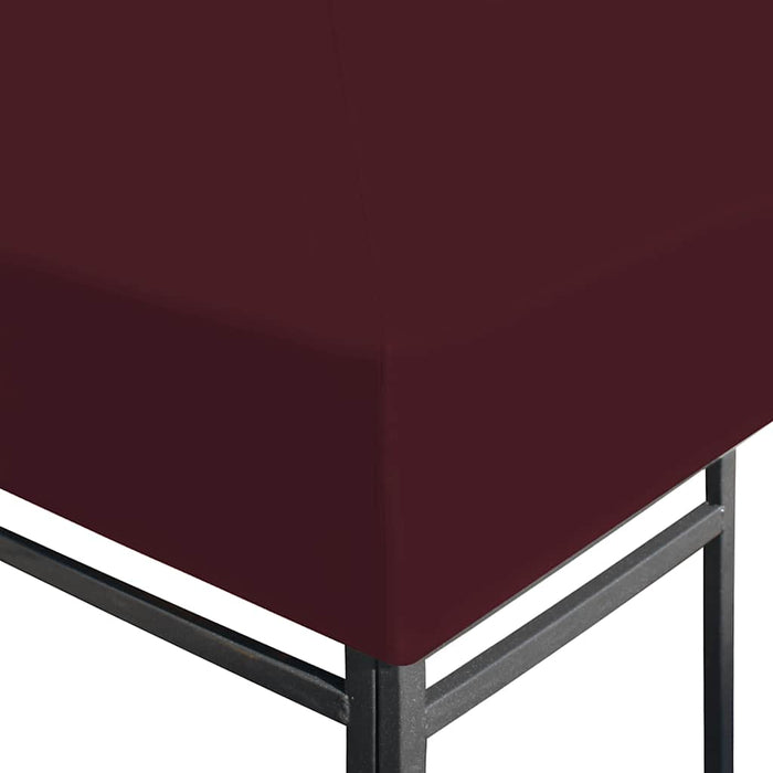 Acoperiș pentru pavilion, 310 g/m², roșu bordo, 3 x 3 m - WALTI WALTI