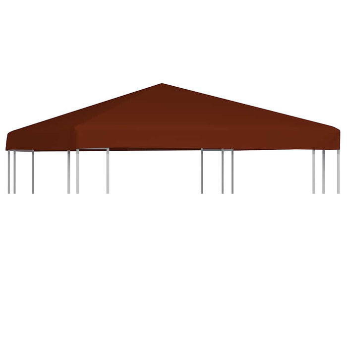 Acoperiș pentru pavilion, 3 x 3 m, cărămiziu, 310 g/m² - WALTI WALTI