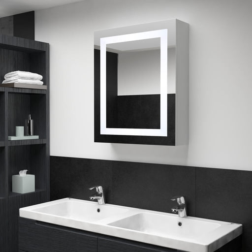 Dulap de baie cu oglindă și LED-uri, 50 x 13 x 70 cm - WALTI WALTI
