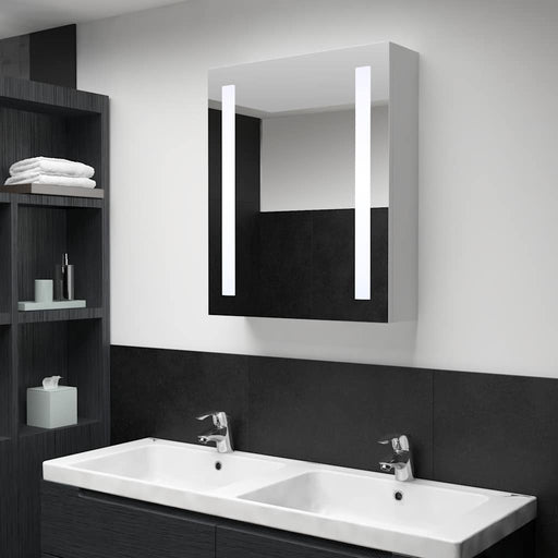 Dulap de baie cu oglindă și LED-uri, 50 x 13 x 70 cm - WALTI WALTI