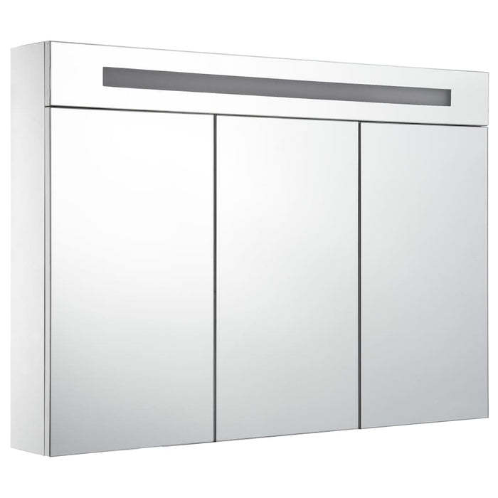 Dulap de baie cu oglindă și LED, 88 x 13 x 62 cm WALTI
