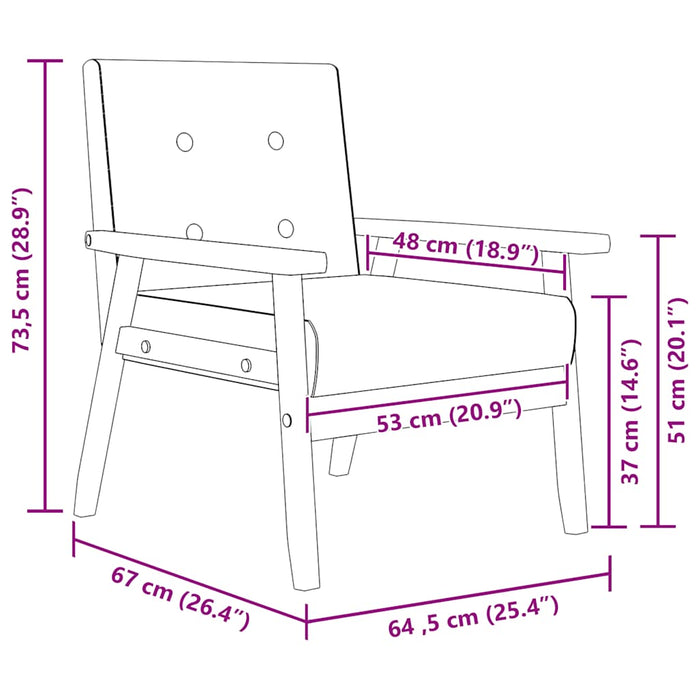 Set canapea, 2 piese, negru, piele artificială - WALTI WALTI