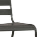Set mobilier de exterior, 9 piese, gri închis, oțel - WALTI WALTI