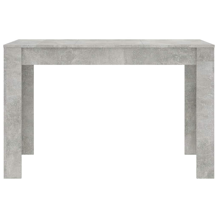 Masă de bucătărie, gri beton, 120x60x76 cm, lemn prelucrat - WALTI WALTI