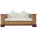 Set de canapele cu perne, 2 piese, maro, ratan natural - WALTI WALTI