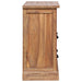 Dulap lateral, 60 x 30 x 60 cm, lemn masiv de tec - WALTI WALTI