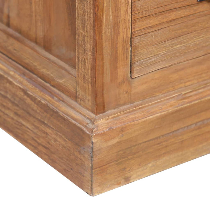 Dulap lateral, 60 x 30 x 60 cm, lemn masiv de tec - WALTI WALTI