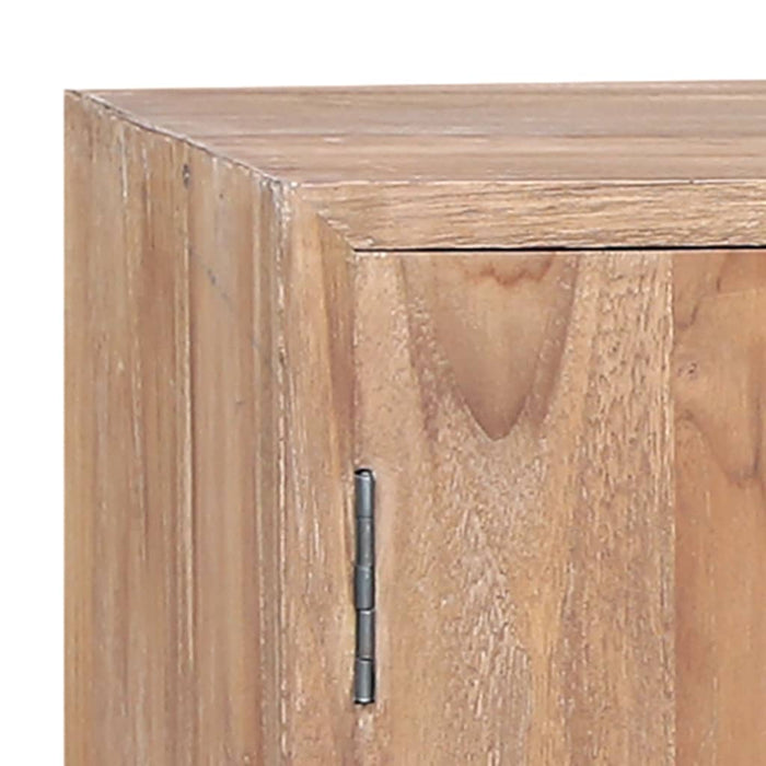Dulap lateral, 110x30x75 cm, lemn masiv de tec WALTI