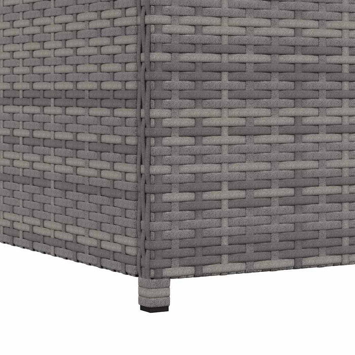 Ladă de depozitare de grădină, gri, 120x50x60 cm, poliratan - WALTI WALTI