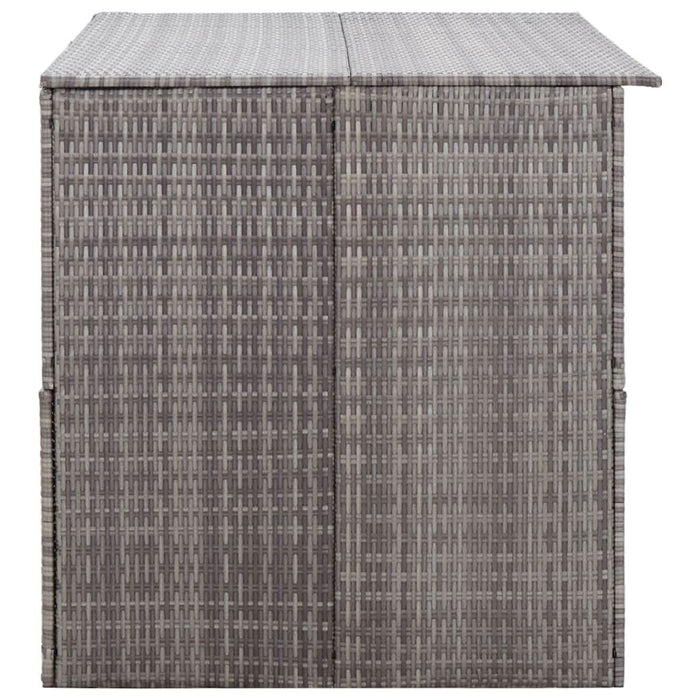 Ladă de depozitare de grădină, gri, 150x100x100 cm, poliratan - WALTI WALTI
