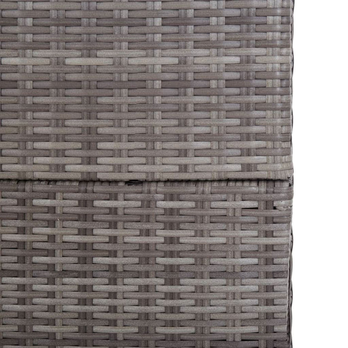 Ladă de depozitare de grădină, gri, 150x100x100 cm, poliratan - WALTI WALTI