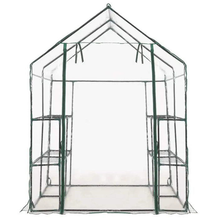 Seră cu 8 rafturi, 143 x 143 x 195 cm - WALTI WALTI