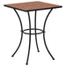 Masă de bistro mozaic, cărămiziu, 60 cm, ceramică - WALTI WALTI