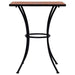 Masă de bistro mozaic, cărămiziu, 60 cm, ceramică - WALTI WALTI