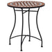 Masă de bistro mozaic, maro, 60 cm, ceramică - WALTI WALTI