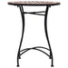 Masă de bistro mozaic, maro, 60 cm, ceramică - WALTI WALTI