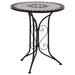 Masă de bistro mozaic, gri, 60 cm, ceramică - WALTI WALTI