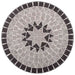 Masă de bistro mozaic, gri, 60 cm, ceramică - WALTI WALTI