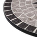 Masă de bistro mozaic, gri, 60 cm, ceramică - WALTI WALTI