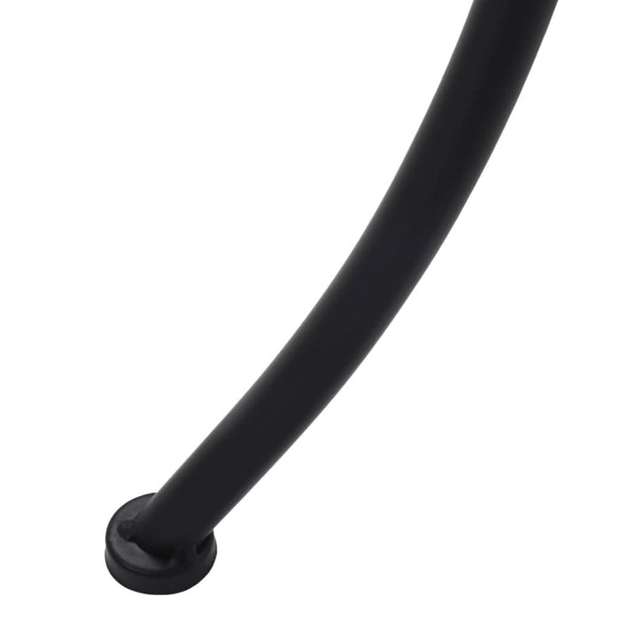 Masă de bistro mozaic, portocaliu/gri, 60 cm, ceramică - WALTI WALTI