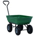 Cărucior manual de grădină basculabil, verde, 300 kg, 75 L - WALTI WALTI