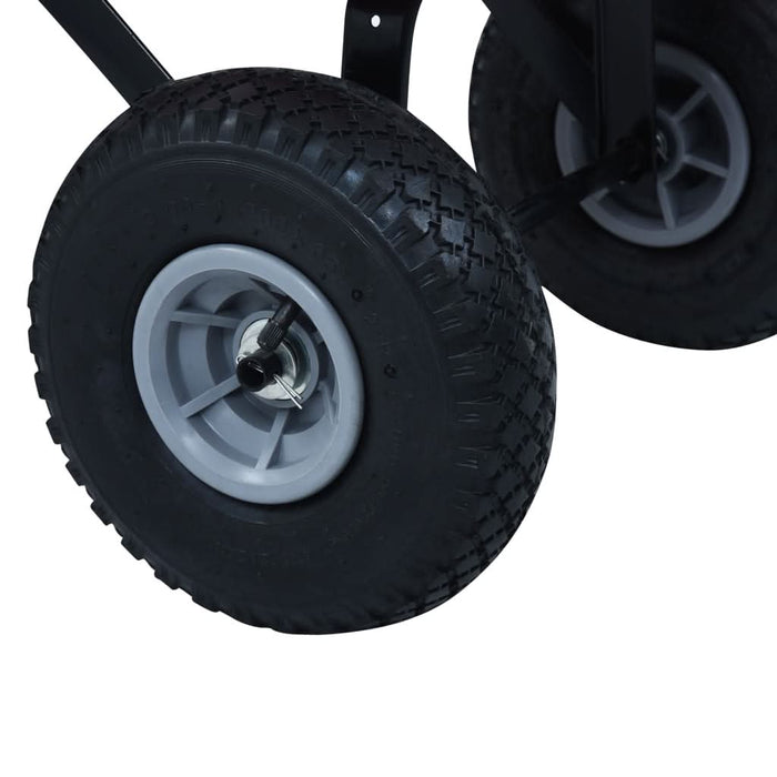 Cărucior manual, 150 kg, roșu - WALTI WALTI