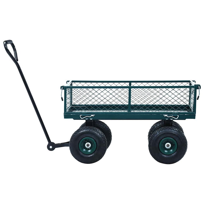 Cărucior manual de grădină, verde, 250 kg - WALTI WALTI