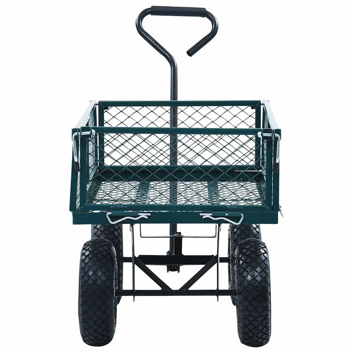Cărucior manual de grădină, verde, 250 kg - WALTI WALTI