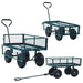 Cărucior manual de grădină, verde, 250 kg - WALTI WALTI