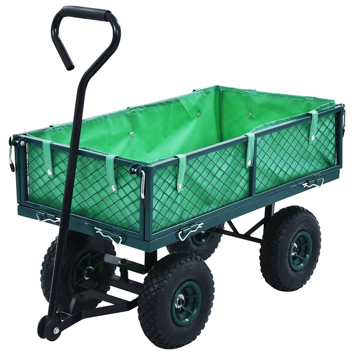 Cărucior manual de grădină, verde, 250 kg - WALTI WALTI