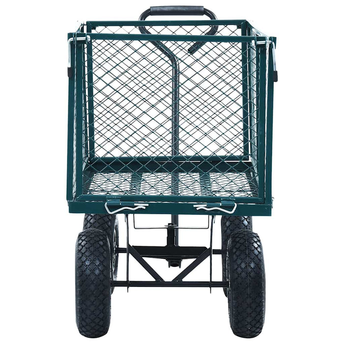 Cărucior manual de grădină, verde, 350 kg - WALTI WALTI