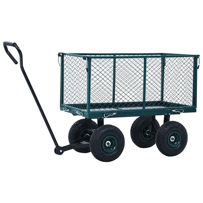 Cărucior manual de grădină, verde, 350 kg - WALTI WALTI