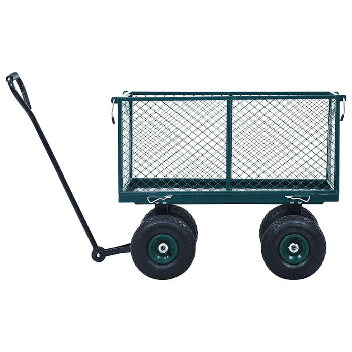 Cărucior manual de grădină, verde, 350 kg - WALTI WALTI