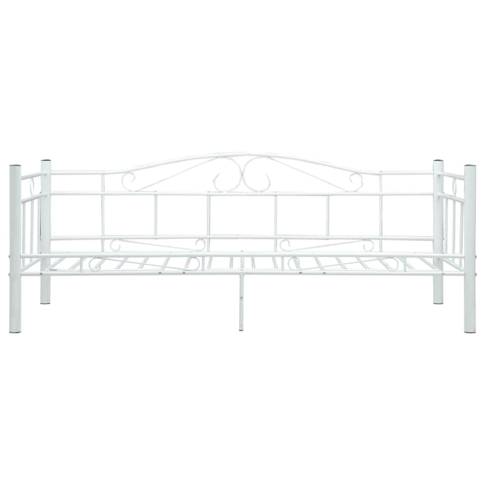 Cadru pat de zi, alb, 90x200 cm, metal - WALTI WALTI