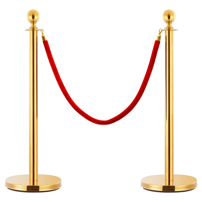 Set VIP stil barieră, 3 piese, auriu, oțel inoxidabil - WALTI WALTI