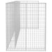 Perete gabion pentru pubele, 320x100x120 cm, oțel galvanizat - WALTI WALTI