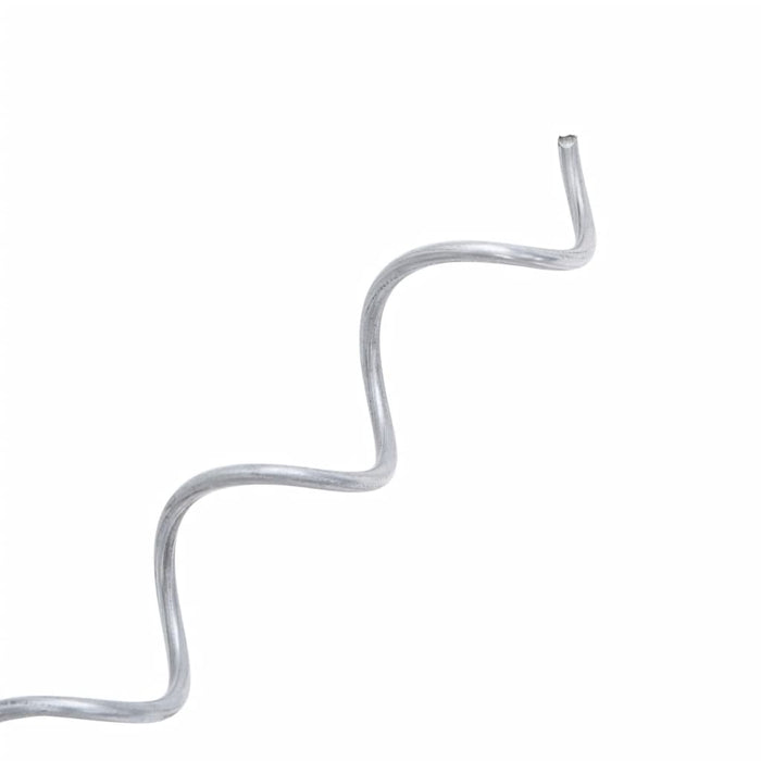 Spirale pentru gabion, 24 buc., oțel galvanizat, 100 cm - WALTI WALTI