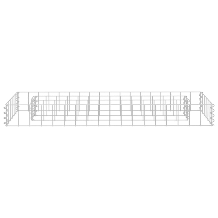 Strat înălțat gabion, 90 x 30 x 10 cm, oțel galvanizat - WALTI WALTI